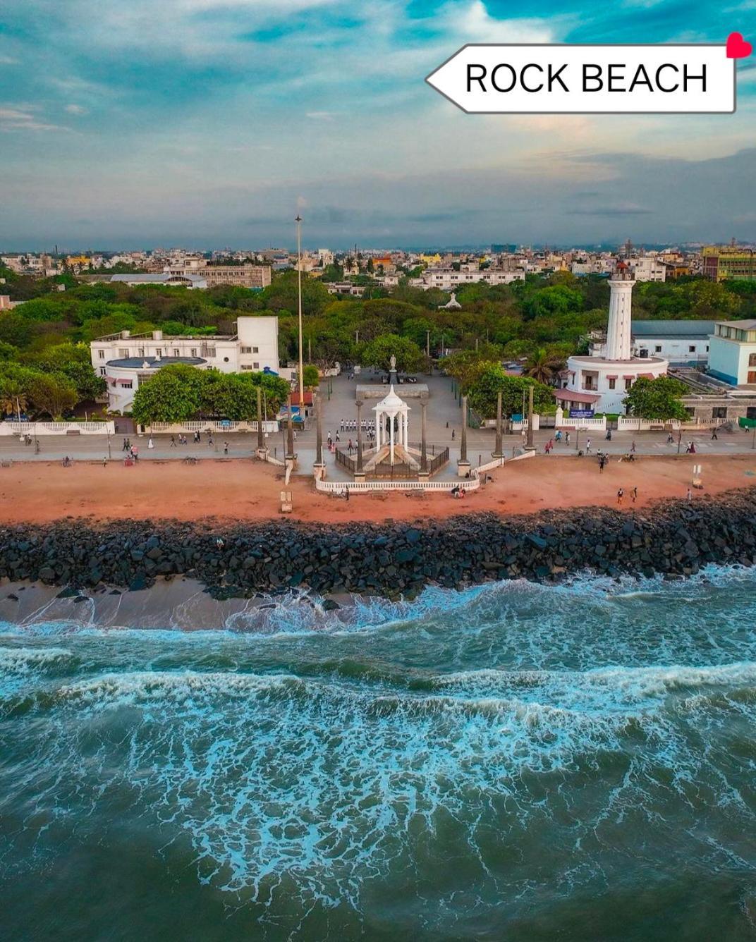 The Elite Beachview Пондичерри Экстерьер фото